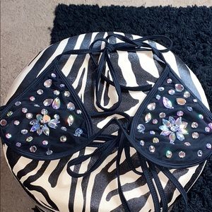 Jeweled Swim Bikini top